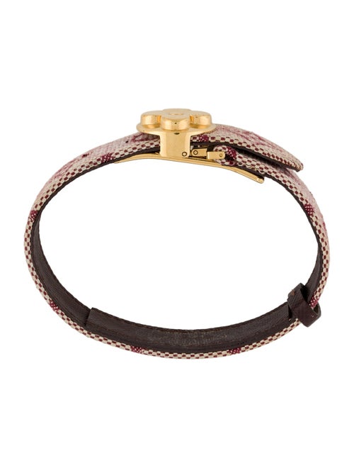 Louis Vuitton Leather Epi Wish Bracelet
