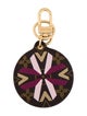Louis Vuitton Monogram Illustre Multi V Key Holder and Bag Charm