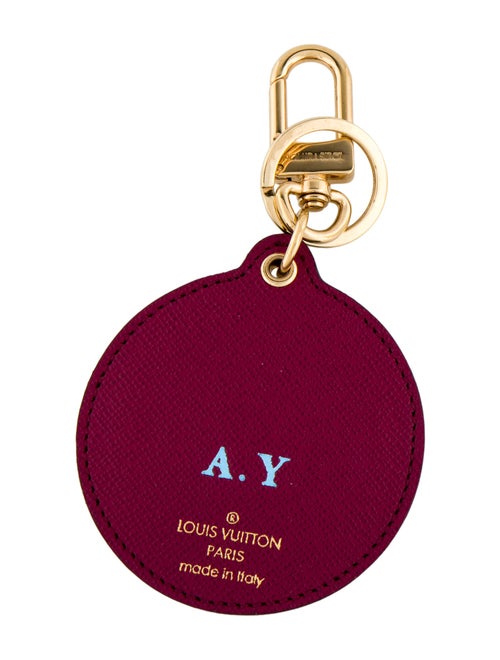Louis Vuitton Monogram Illustre Multi V Key Holder and Bag Charm