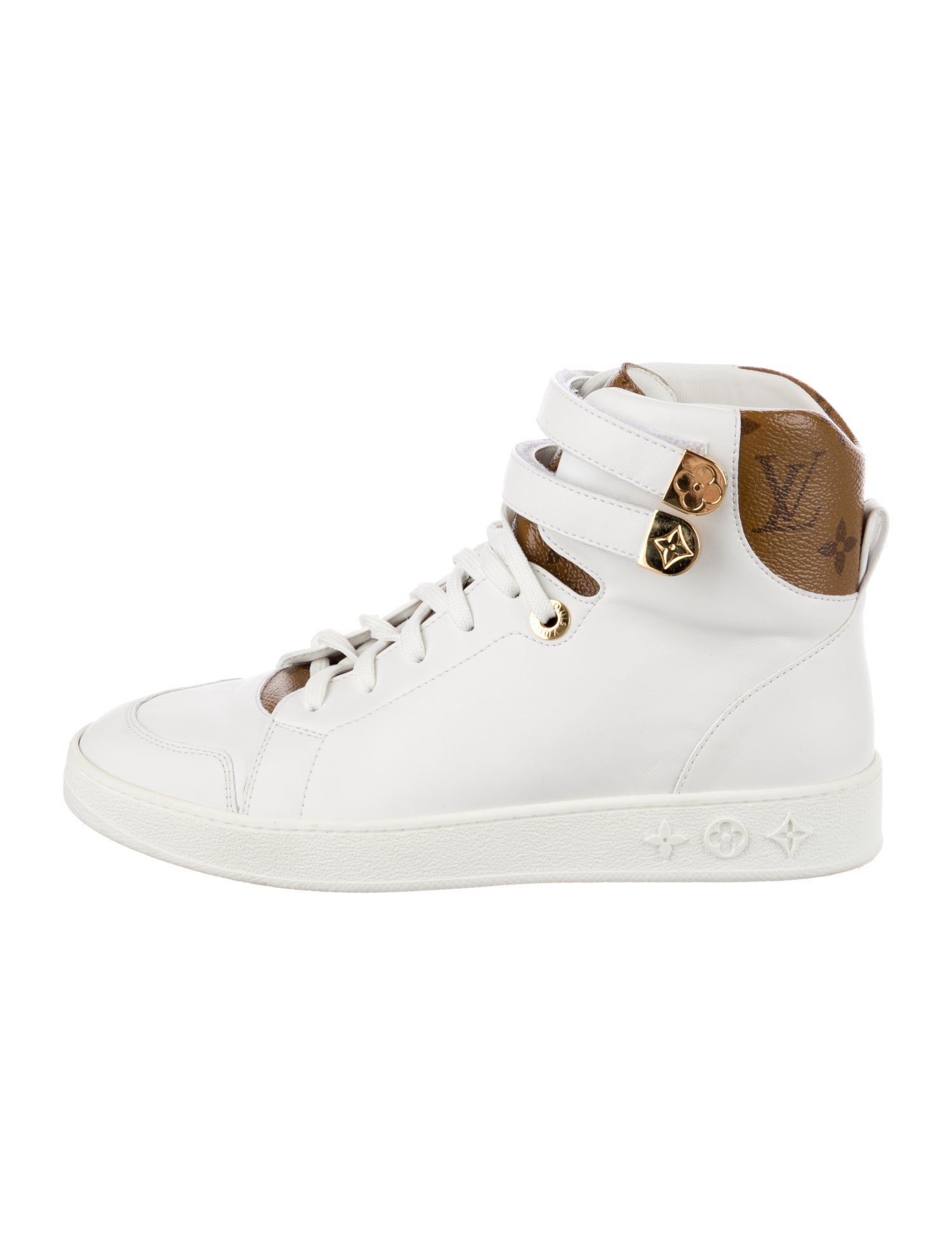 Louis Vuitton LV Monogram Leather Sneakers