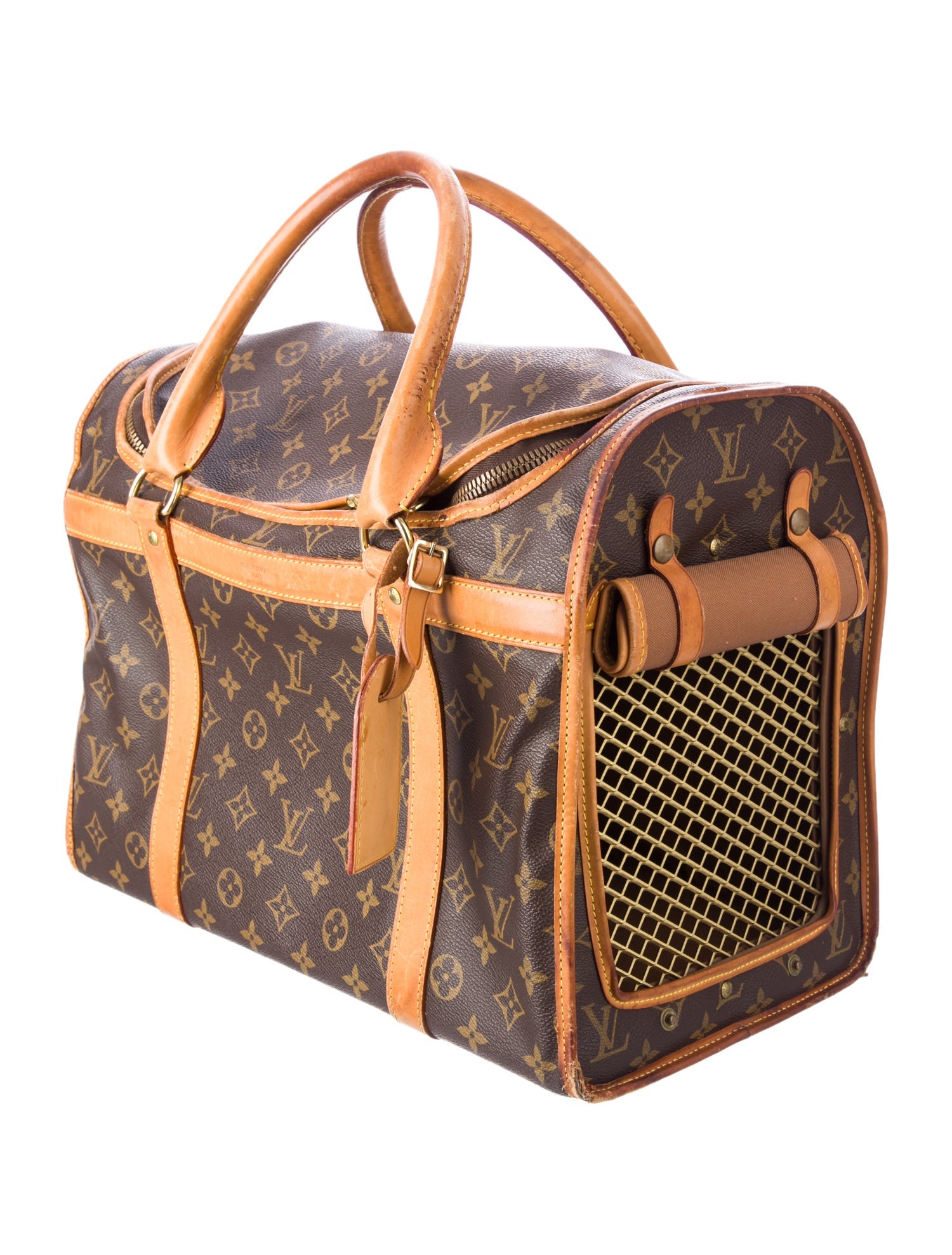 Louis Vuitton Monogram Sac Chien 40 Pet Carrier