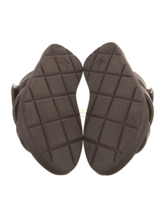 Louis Vuitton Leather Patterned Slides