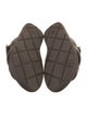 Louis Vuitton Leather Patterned Slides