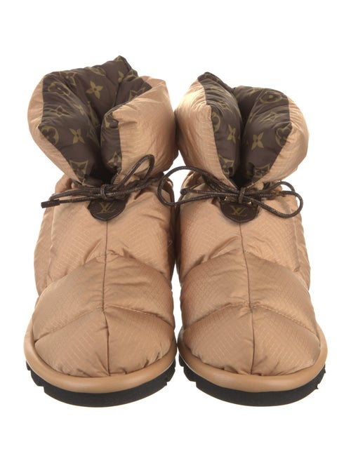 Louis Vuitton Monogram Pattern Nylon Boots