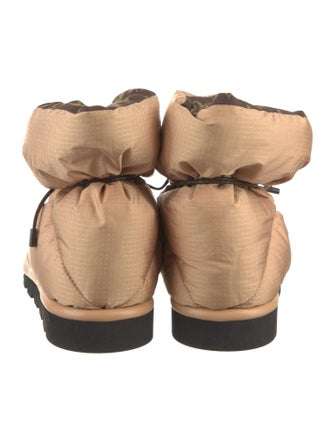 Louis Vuitton Monogram Pattern Nylon Boots