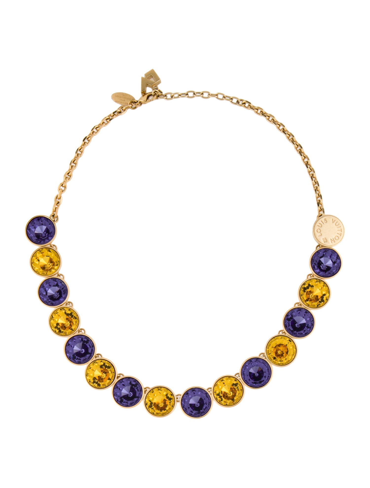 Louis Vuitton Crystal Over the Rainbow Collar Necklace