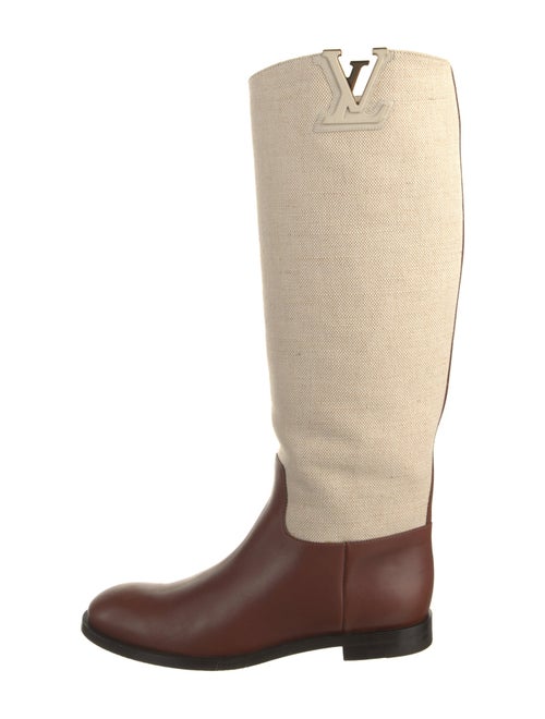 Louis Vuitton 2014 LV Monogram Riding Boots