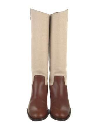 Louis Vuitton 2014 LV Monogram Riding Boots