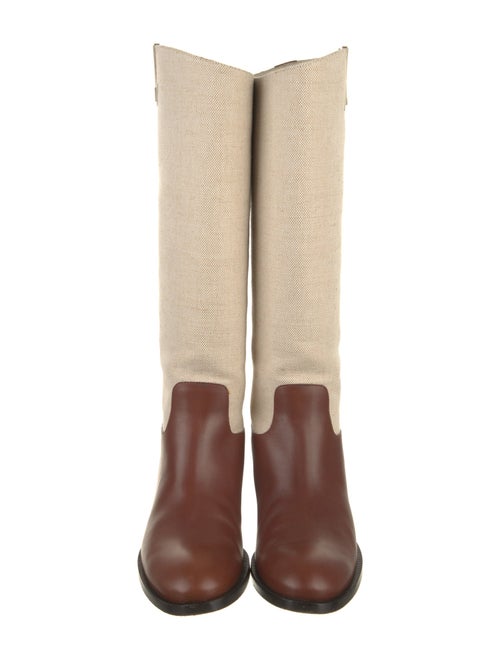 Louis Vuitton 2014 LV Monogram Riding Boots