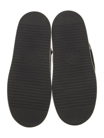 Louis Vuitton LV Monogram Leather Lace-Up Boots