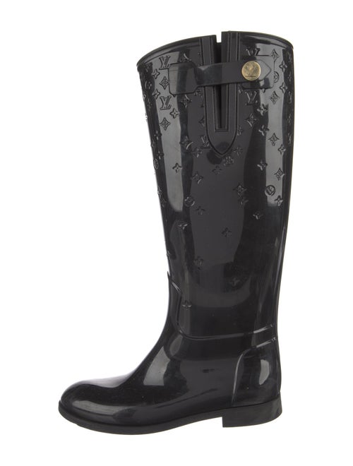 Louis Vuitton LV Monogram Rubber Rain Boots