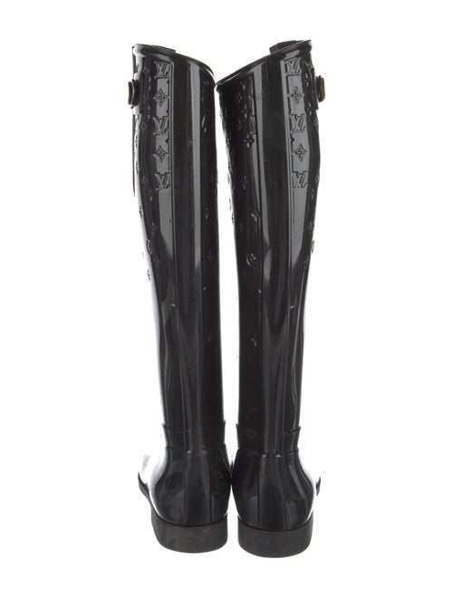 Louis Vuitton LV Monogram Rubber Rain Boots