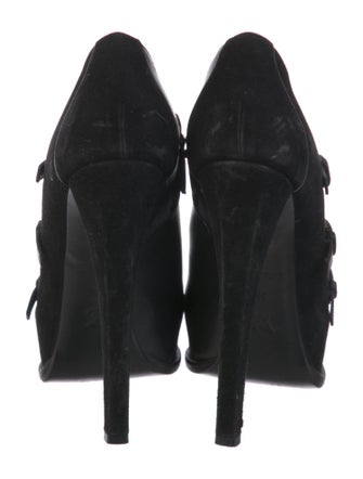 Louis Vuitton LV Monogram Suede Pumps