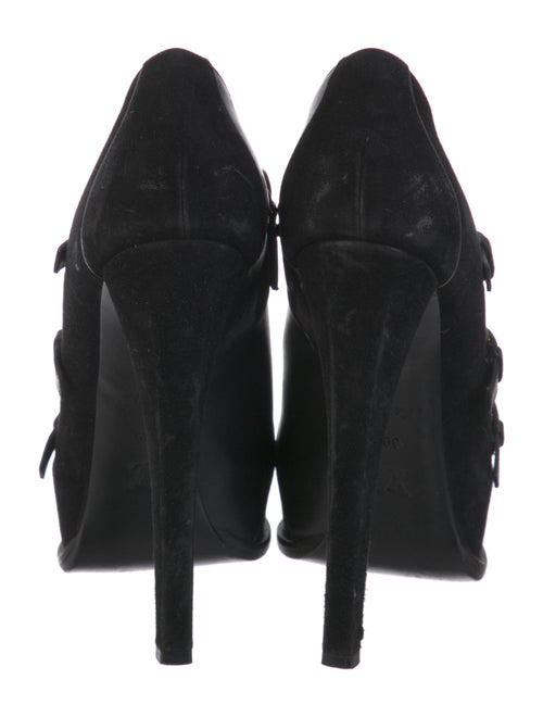 Louis Vuitton LV Monogram Suede Pumps