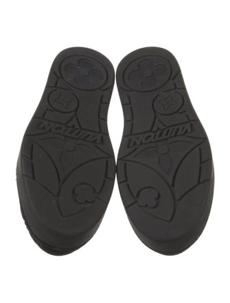 Louis Vuitton LV Monogram Suede Mules