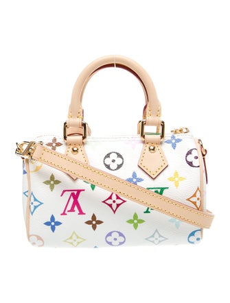 Louis Vuitton Multicolore Monogram Speedy Bandouliere Nano 2025