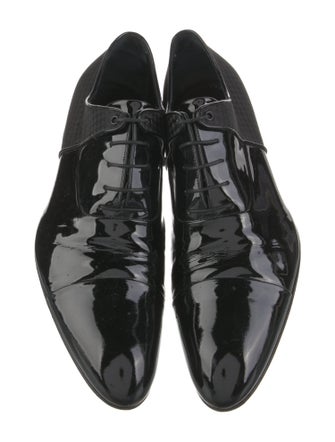 Louis Vuitton Patent Leather Oxfords