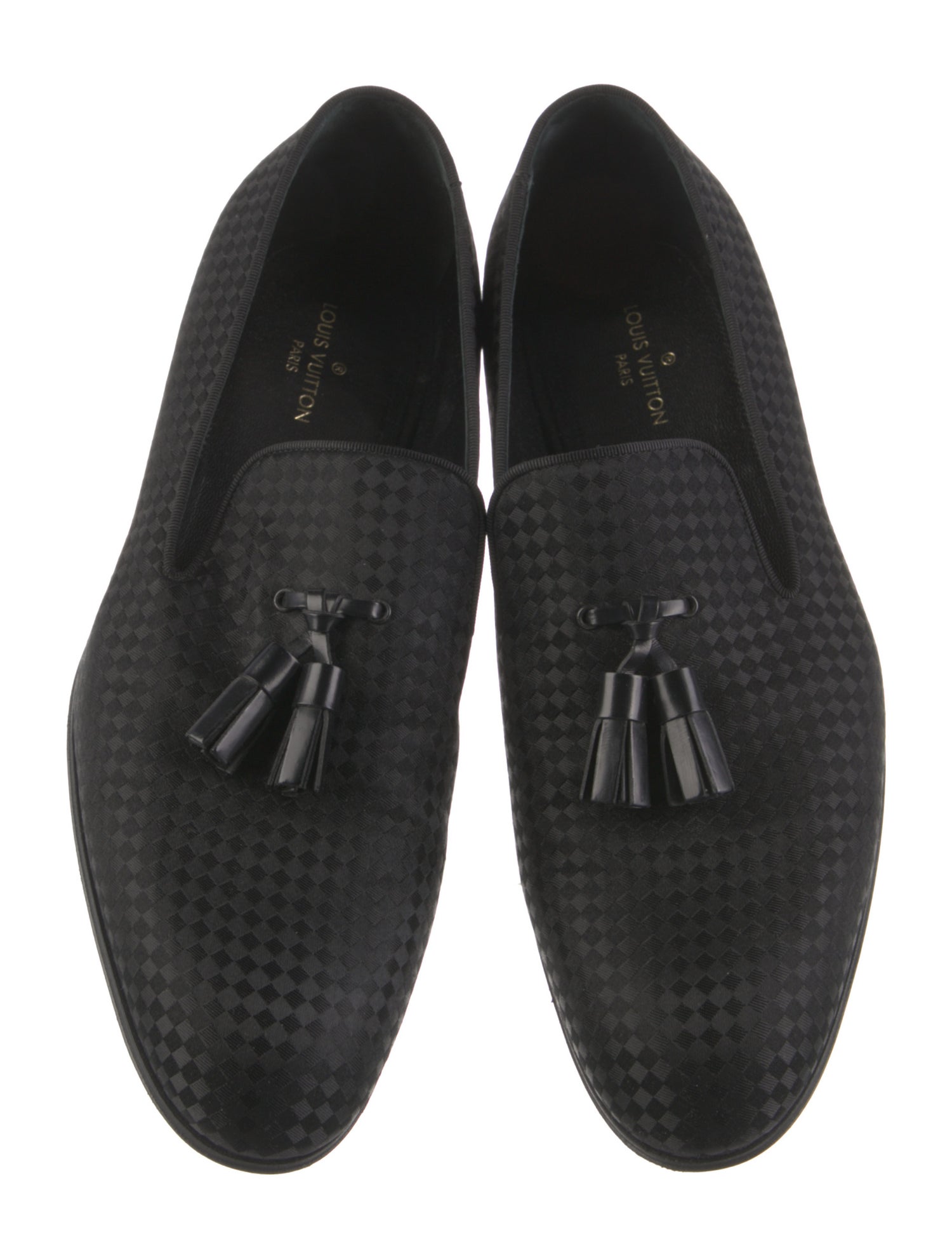 Louis Vuitton Satin Loafers