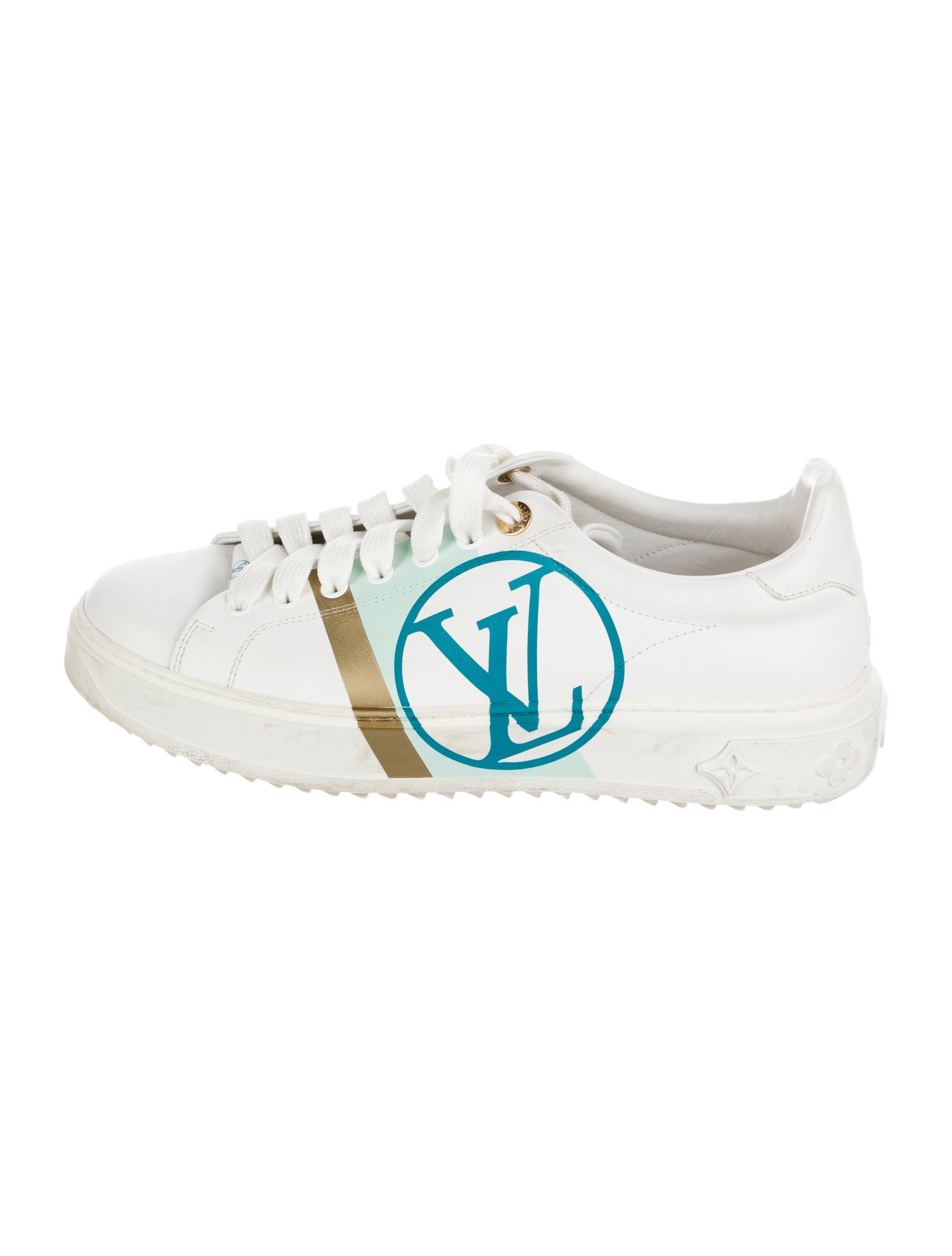 Louis Vuitton LV Monogram Leather Sneakers