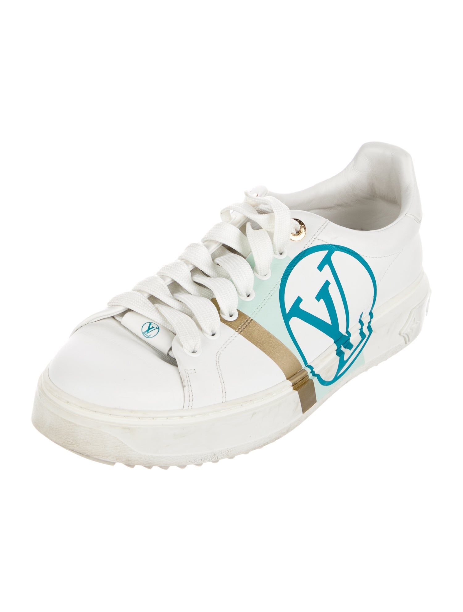 Louis Vuitton LV Monogram Leather Sneakers