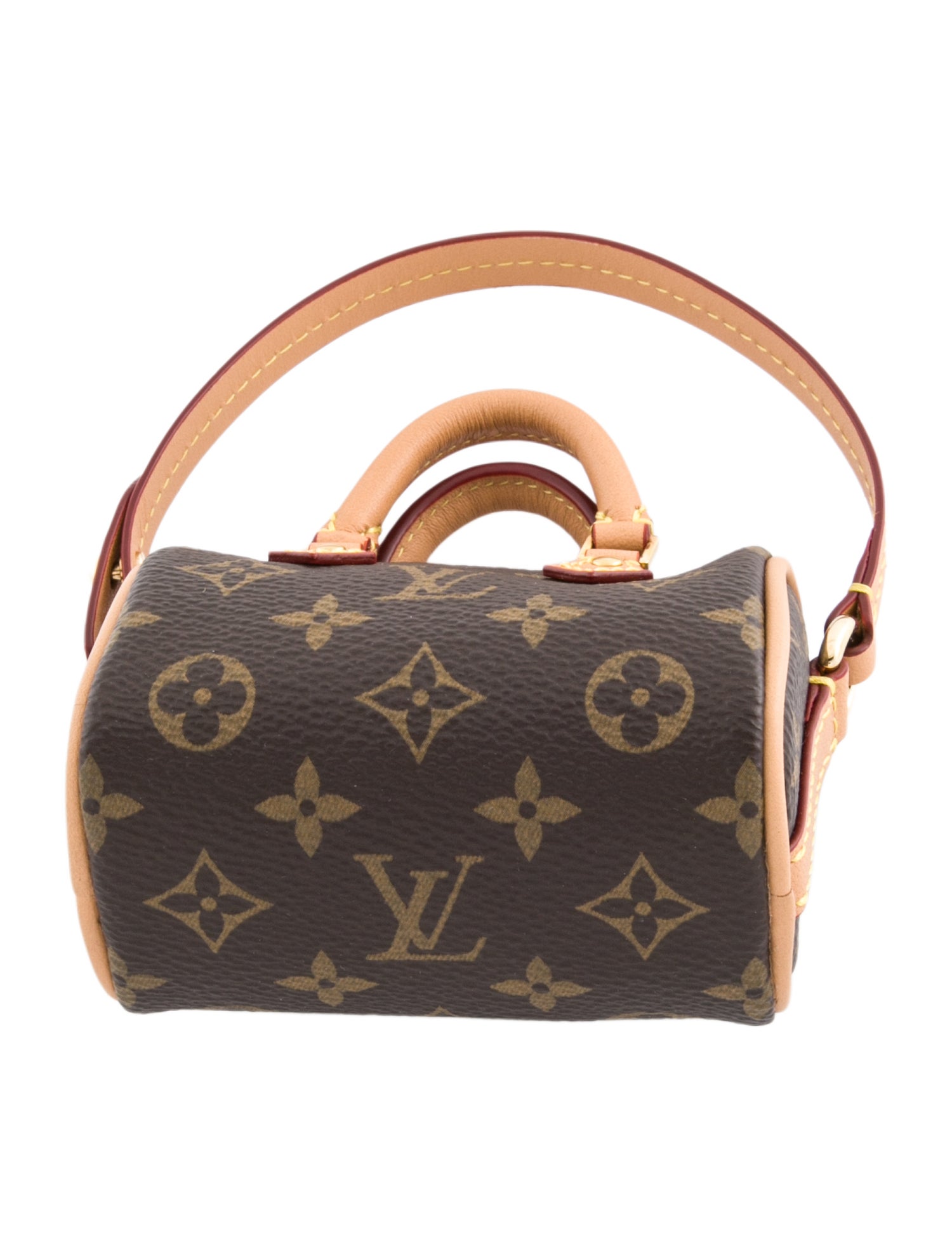Louis Vuitton Monogram Micro Speedy Bag Charm