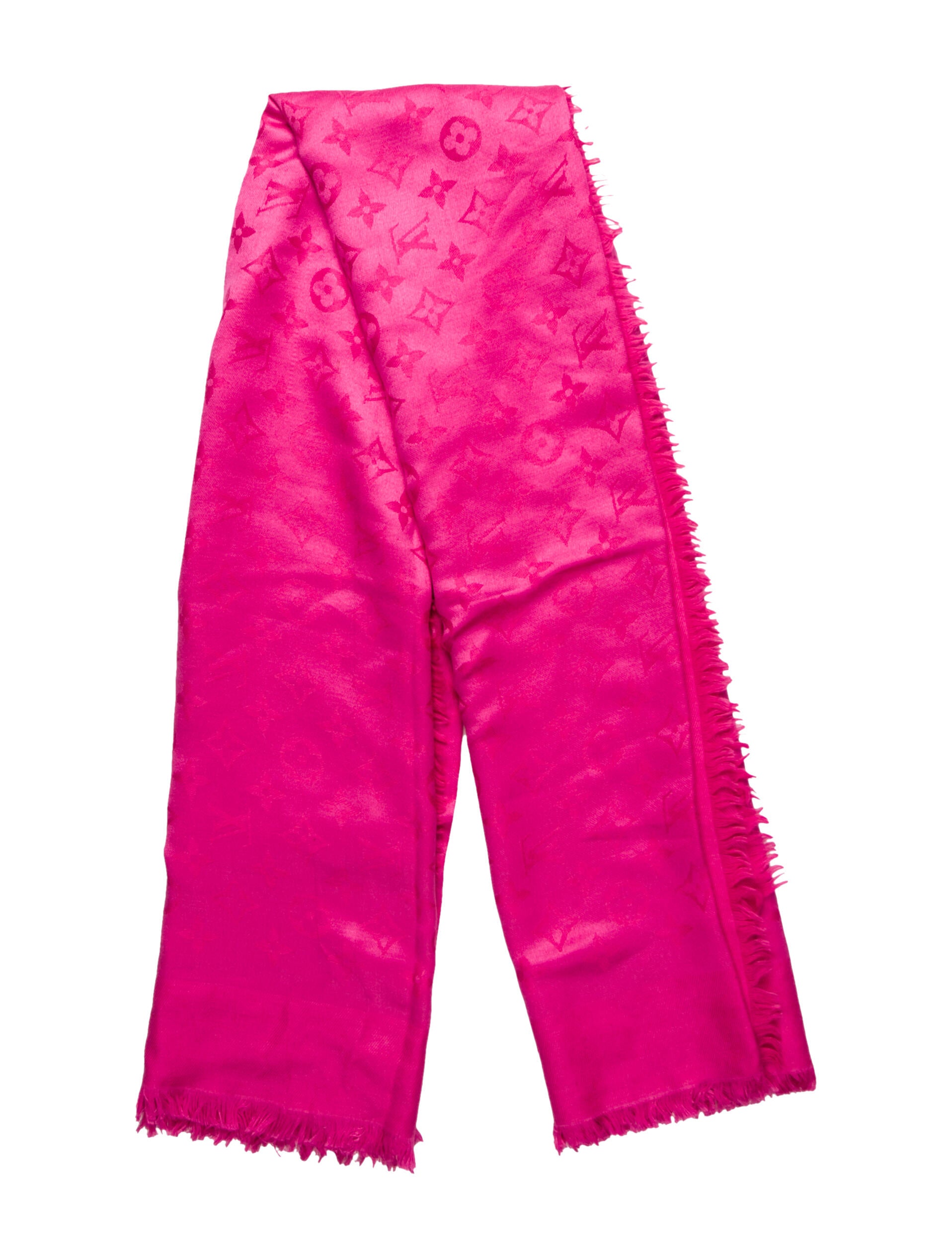 Louis Vuitton Silk LV Monogram Shawl