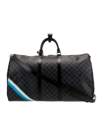 Louis Vuitton Damier Graphite Keepall Bandouliere 55