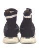 Louis Vuitton Embroidered Accent Sock Sneakers