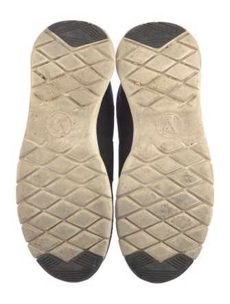 Louis Vuitton Embroidered Accent Sock Sneakers