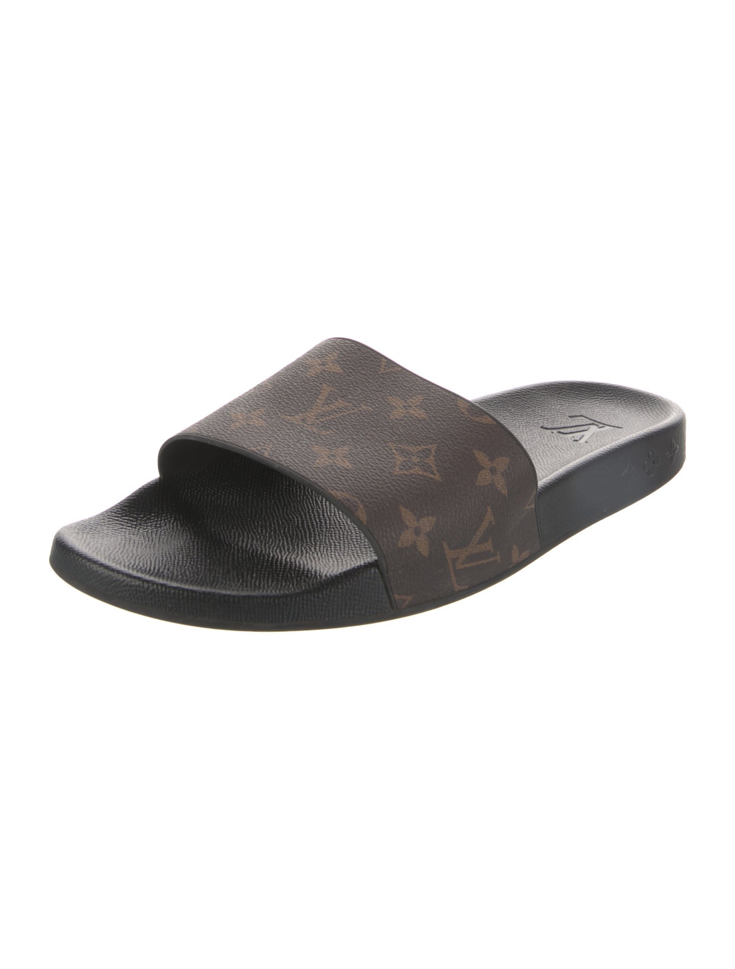 Louis Vuitton LV Monogram Canvas Slides