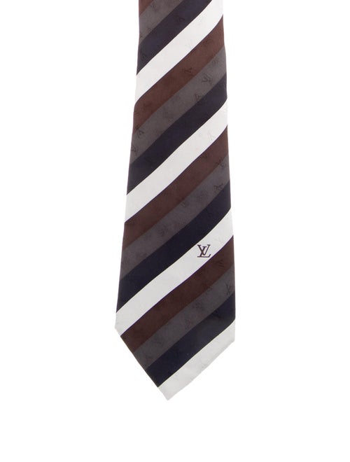 Louis Vuitton Silk Pattern Tie