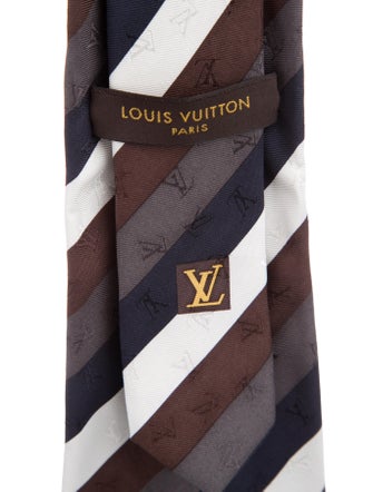 Louis Vuitton Silk Pattern Tie