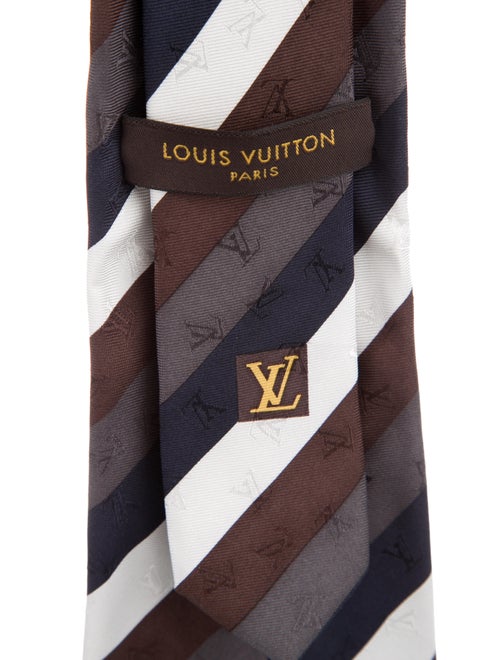 Louis Vuitton Silk Pattern Tie