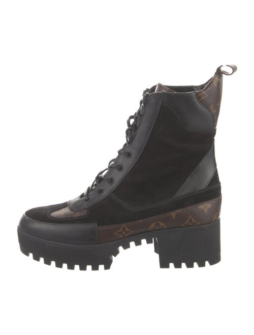 Louis Vuitton 2021 Laureate Platform Desert Boots Combat Boots