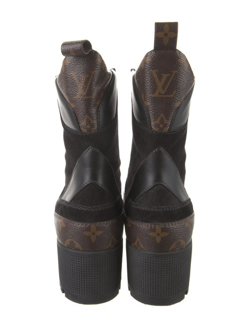 Louis Vuitton 2021 Laureate Platform Desert Boots Combat Boots