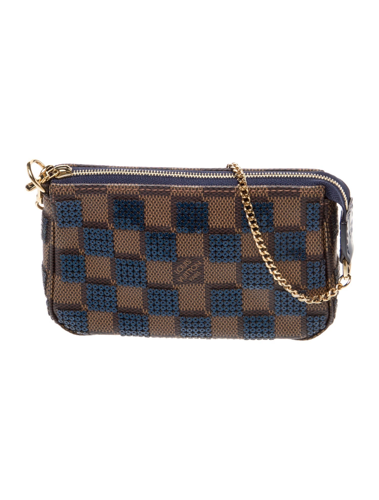 Louis Vuitton Damier Ebene Pochette Accessoires Mini Vintage