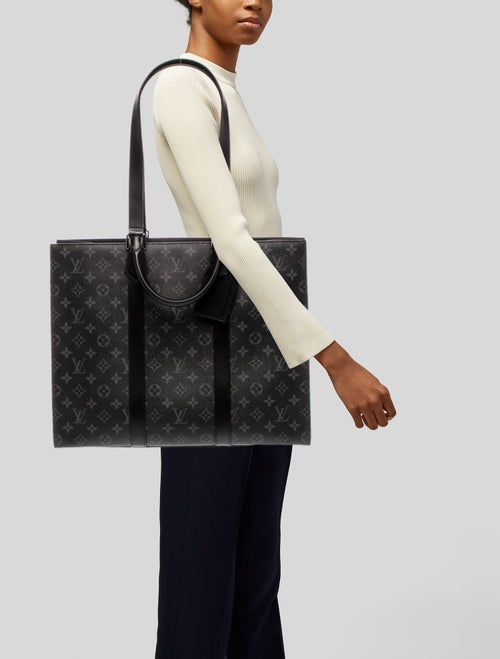 Louis Vuitton Monogram Eclipse Sac Plat