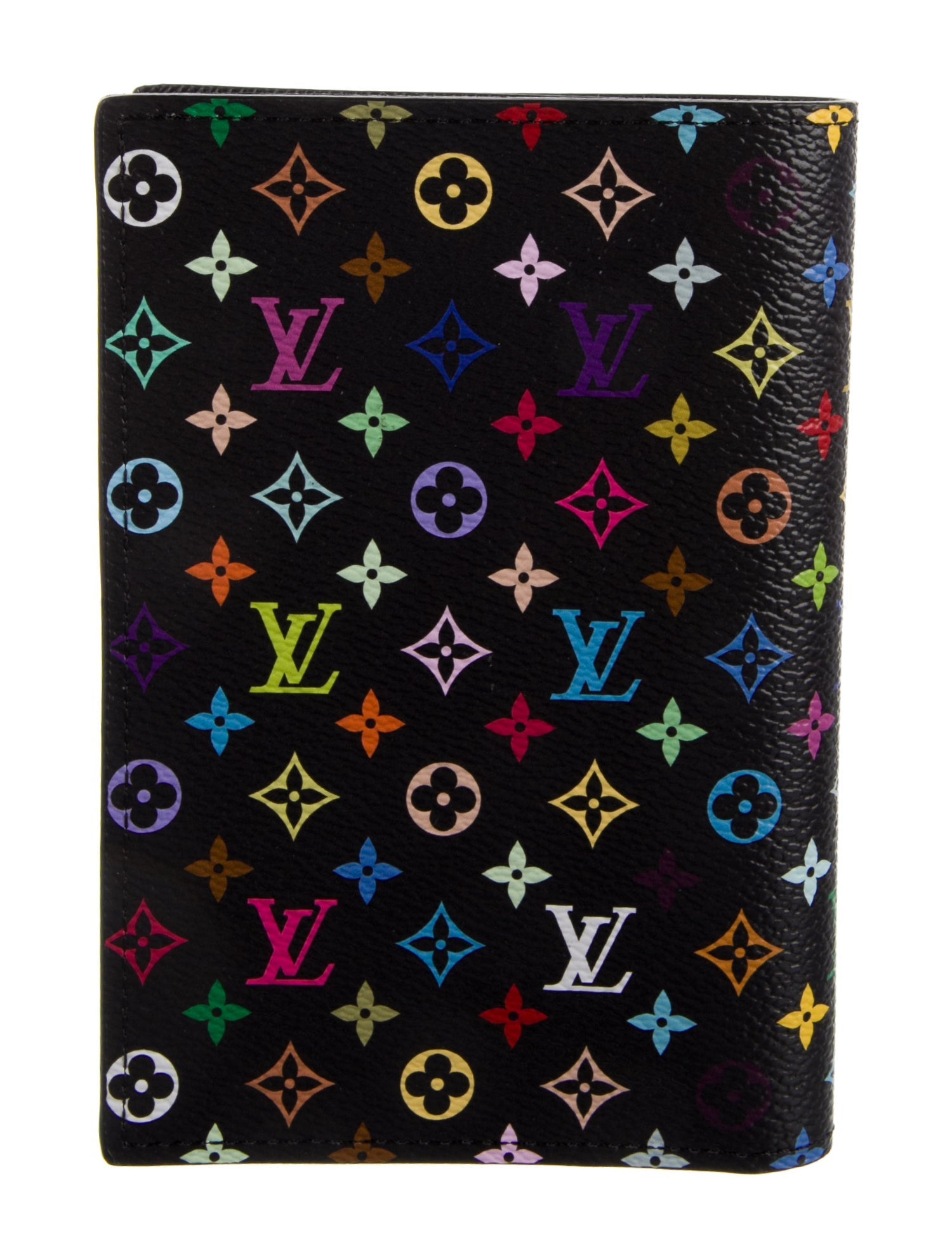 Louis Vuitton Multicolore Monogram Passport Cover Takashi Murakami