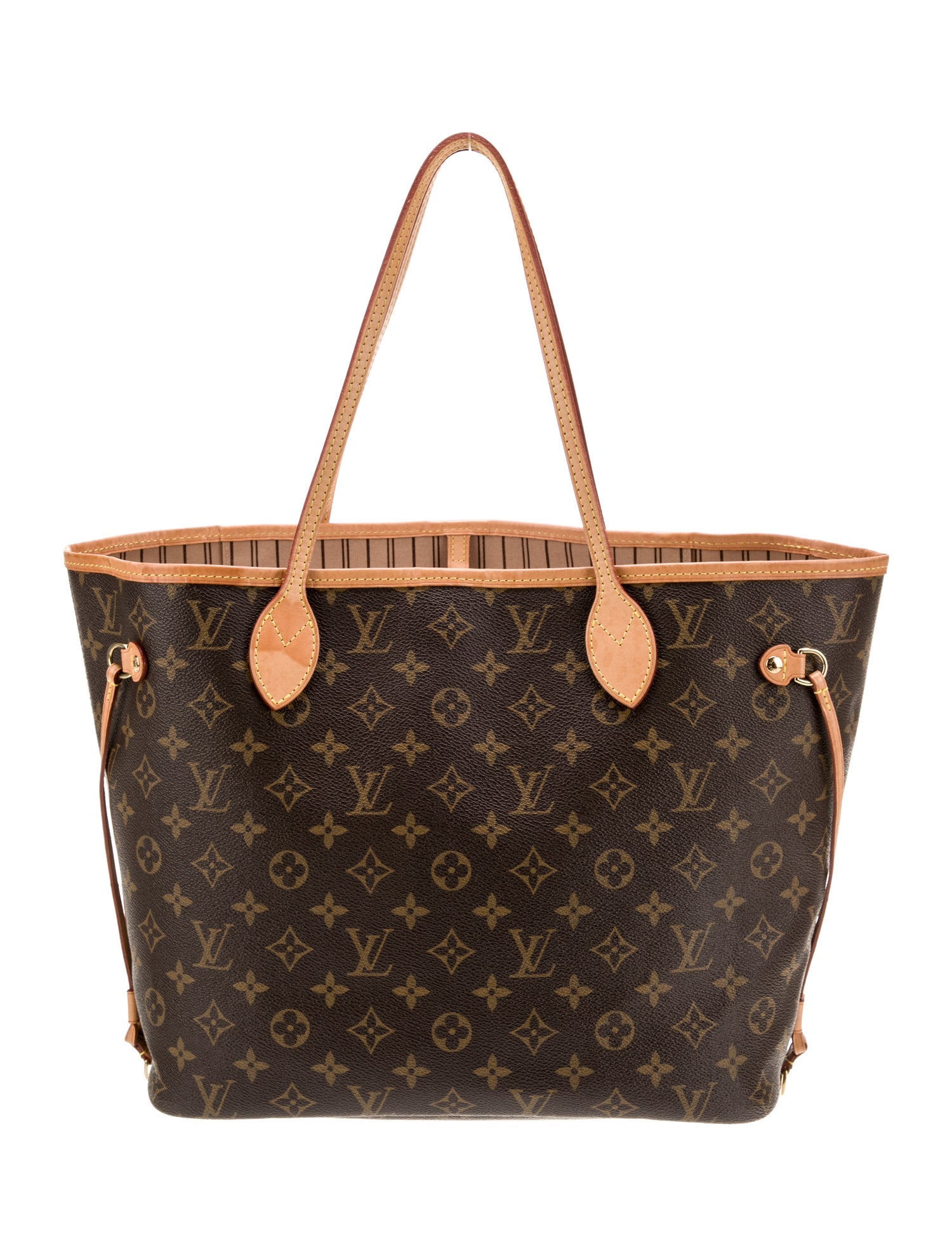 Louis Vuitton LV Monogram Neverfull w/Pouch MM