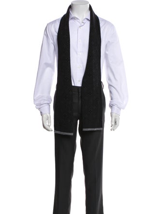 Louis Vuitton My Monogram Eclipse Wool Scarf