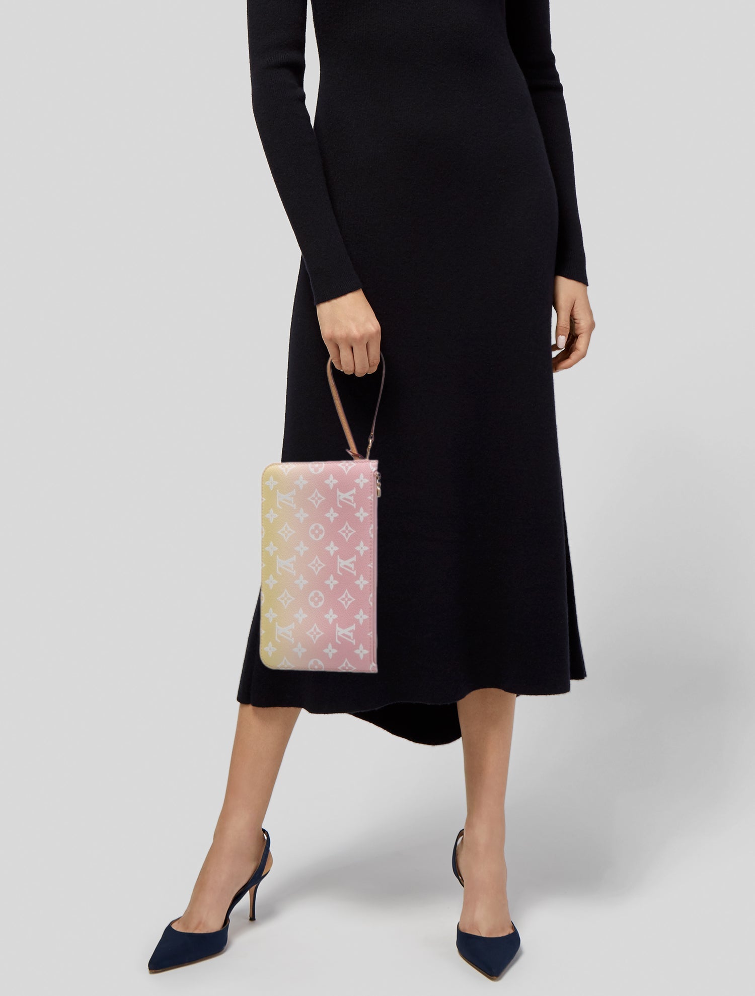 Louis Vuitton Monogram By The Pool Neverfull Pouch