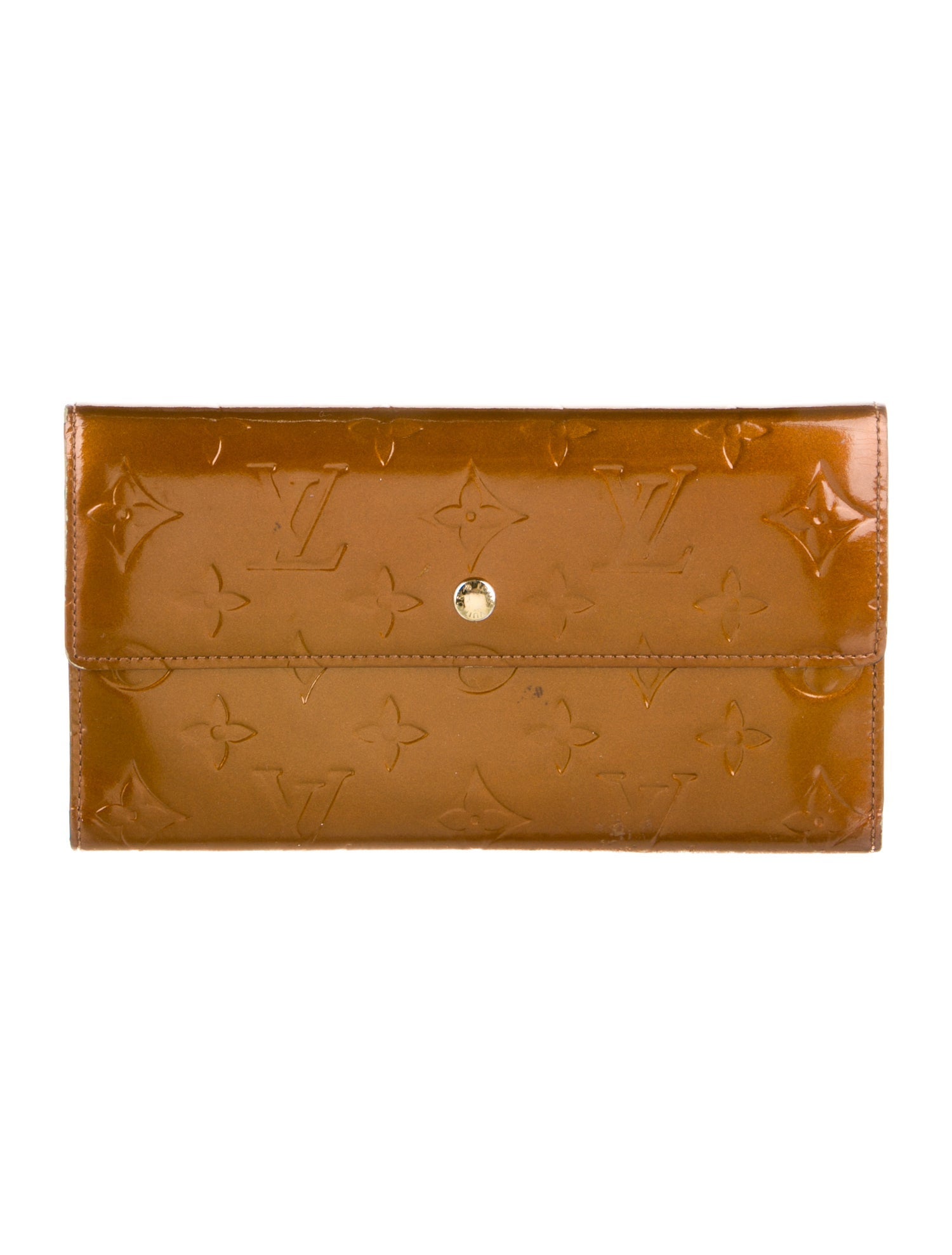 Louis Vuitton Monogram Vernis Vernis Patent Leather Wallet