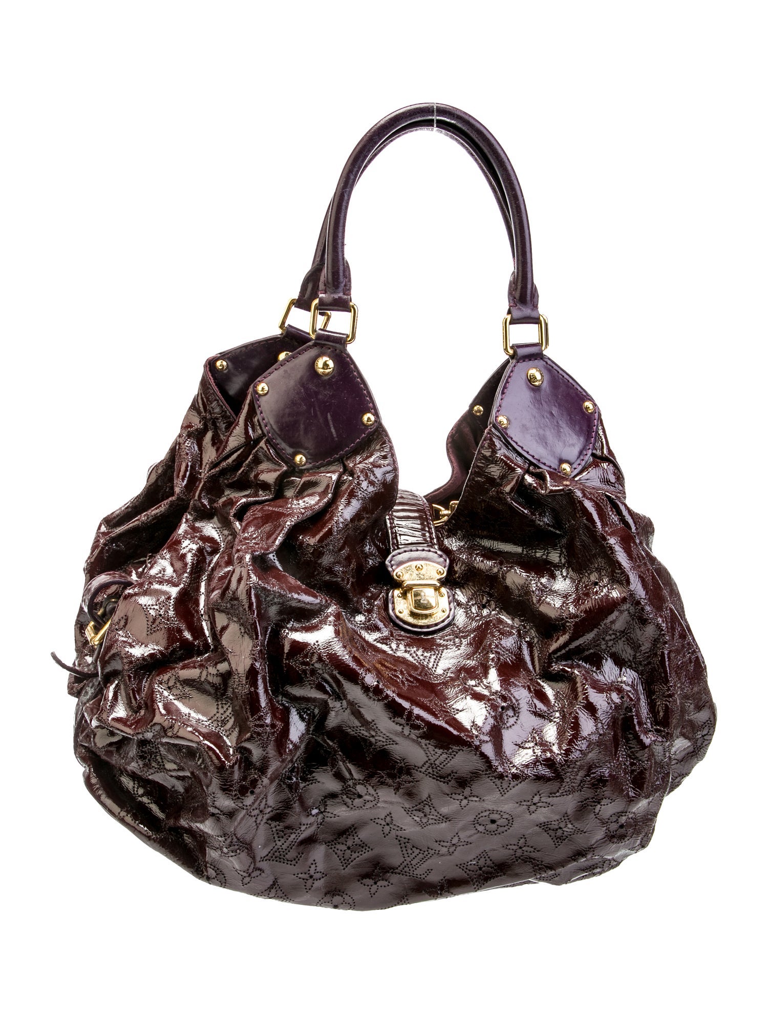 Louis Vuitton LV Monogram Mahina Hobo XL