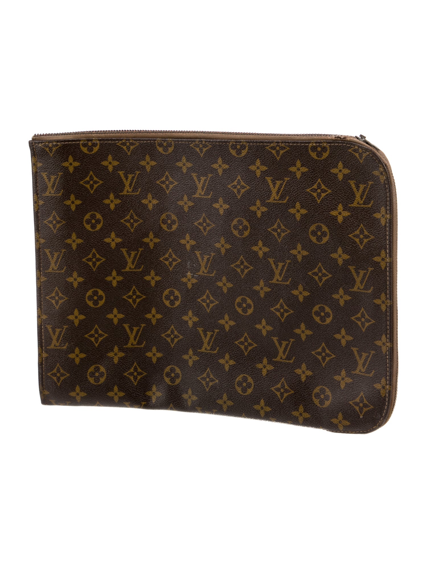Louis Vuitton LV Monogram Poche Documents Vintage