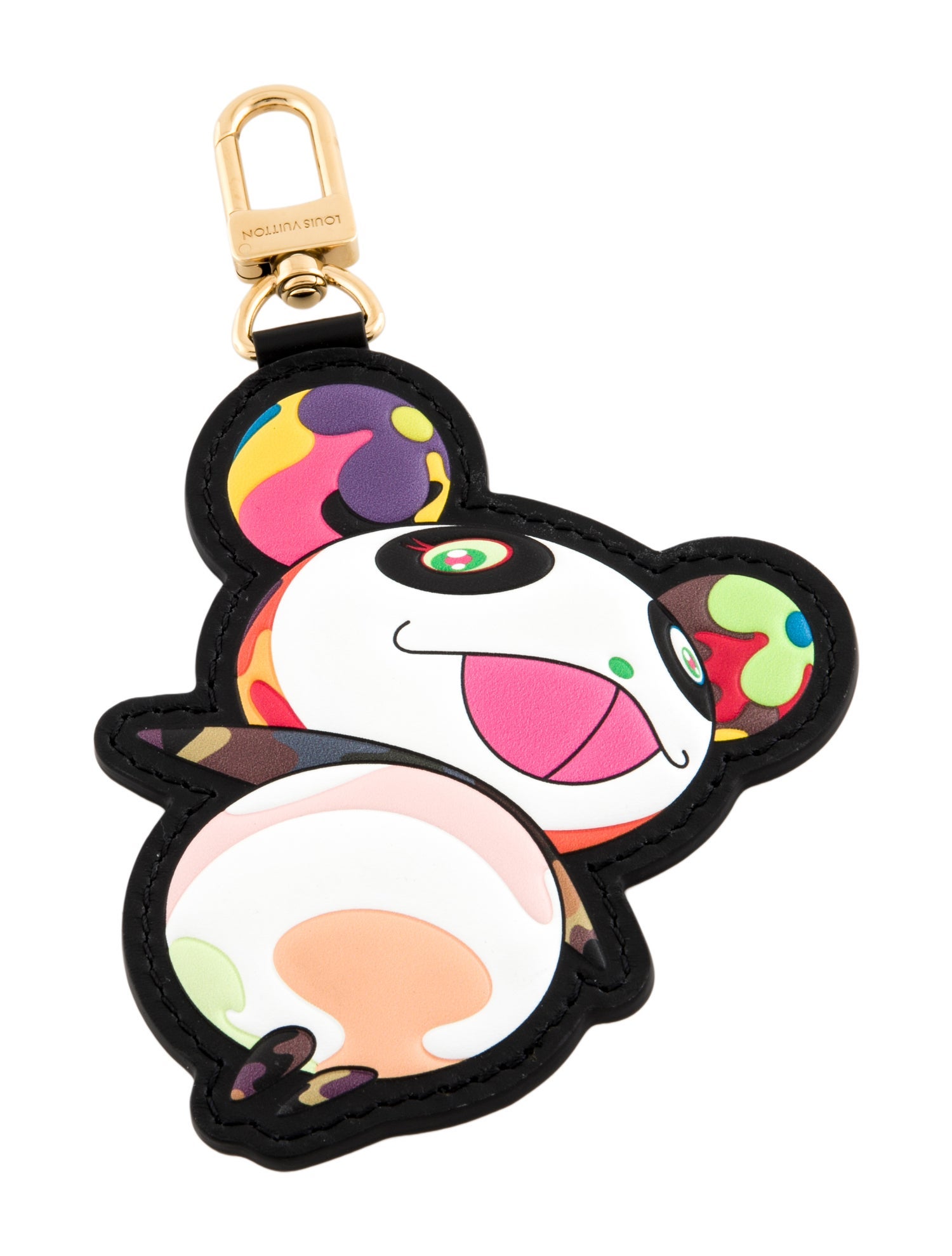 Louis Vuitton x Takashi Murakami Superflat Panda Key Holder w/Tags