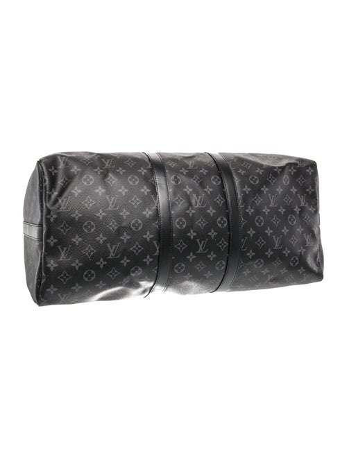 Louis Vuitton Monogram Eclipse Keepall Bandouliere 55