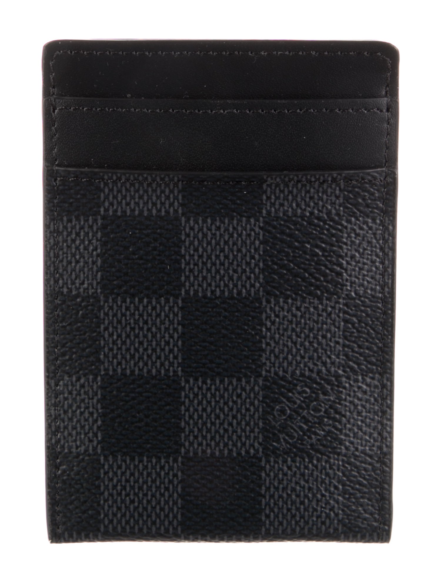 Louis Vuitton Damier Graphite Pattern Coated Canvas Card Holder