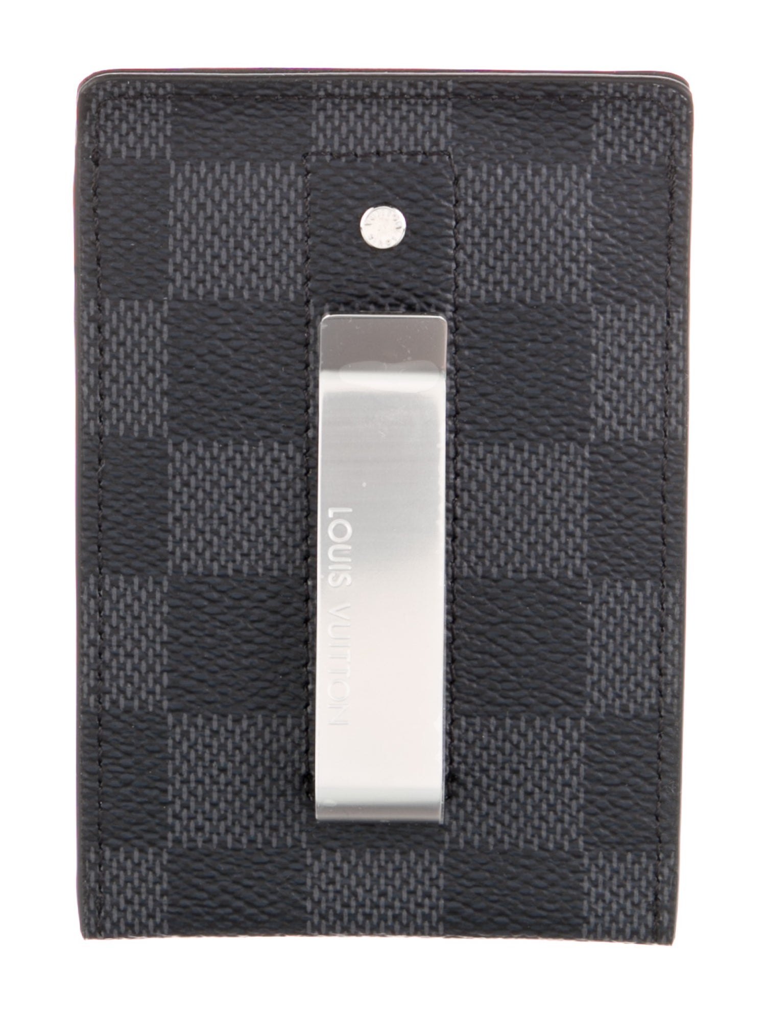 Louis Vuitton Damier Graphite Pattern Coated Canvas Card Holder