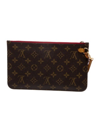 Louis Vuitton LV Monogram Neverfull Pouch