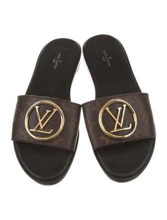 Louis Vuitton LV Monogram Slides